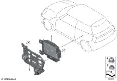 Усилитель системы HiFi/ кронштейн