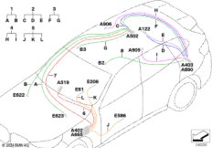 Рем.кабель осн.жгута проводов экранир.