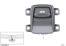 Переключатель складного верха кабриолета