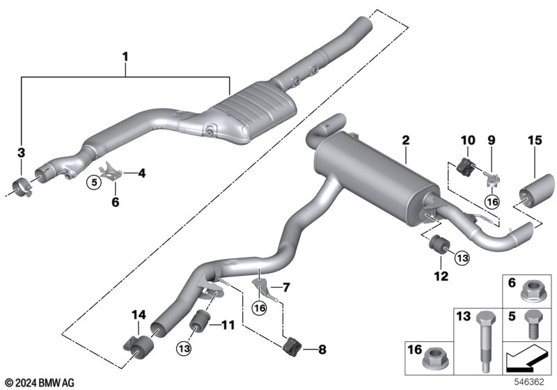 Система выпуска ОГ Зд