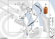 Монтажный комплект турбонагнетателя