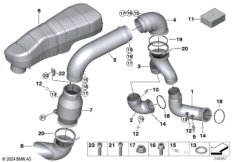 Система выпуска ОГ с катализатором