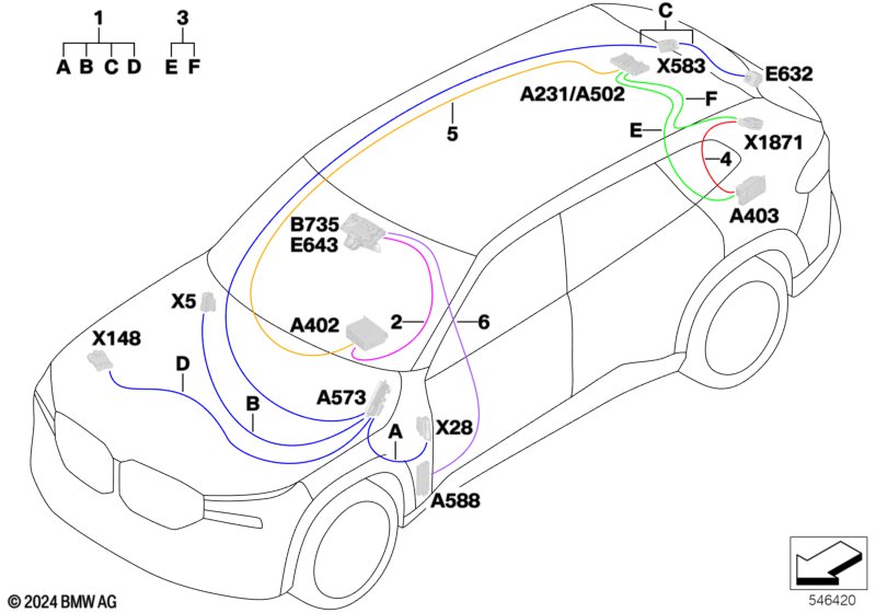 Рем.кабель осн.жгута проводов экранир.