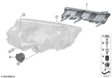 Детали фары