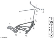 Панель жесткости сзади