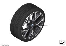 Колесо М в сб.зим. Y-об.спицы 975M - 18»