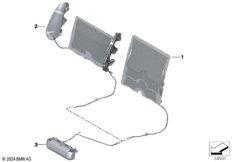 Переднее сиденье, функции комфорта