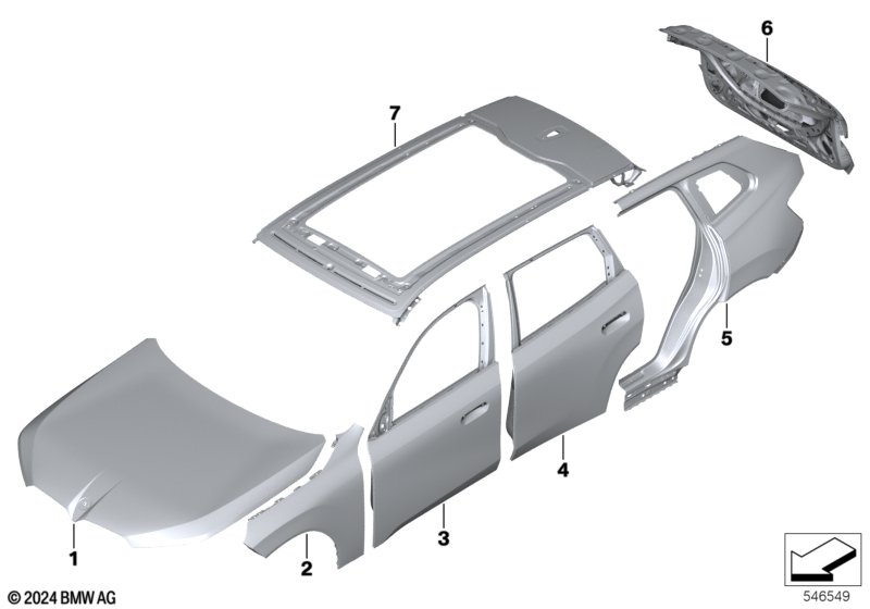 G48 переднее левое крыло