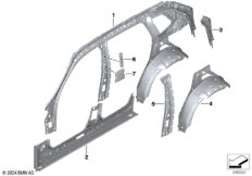 Боковой каркас Внутр
