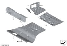 Дополнит.элементы пола багажника