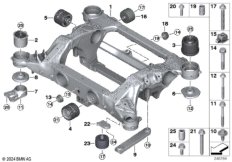 Балка заднего моста BEV