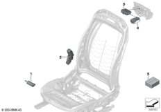 Сиденье Пд, э/оборудование и приводы