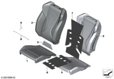 Набивка и обивка спортивного пер.сиденья