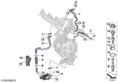 Подача масла турбонагнетателя
