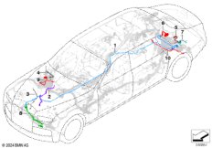 Провод батареи/кабель на массу
