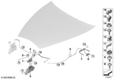 Капот/система замков