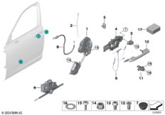 Система замков передней двери