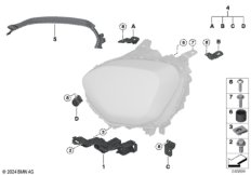 Детали фары