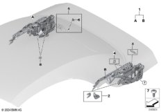 Мех-зм крышки отд.д.складного верха