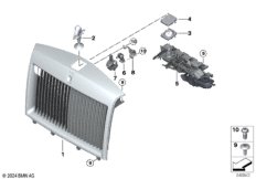 Решетка радиатора / фигура на капоте