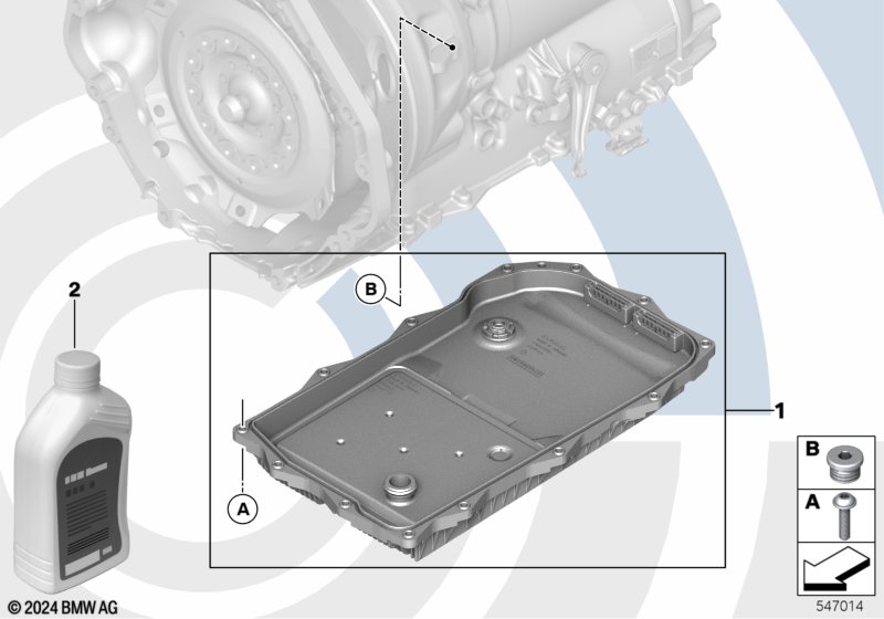 Масляный поддон 8HP