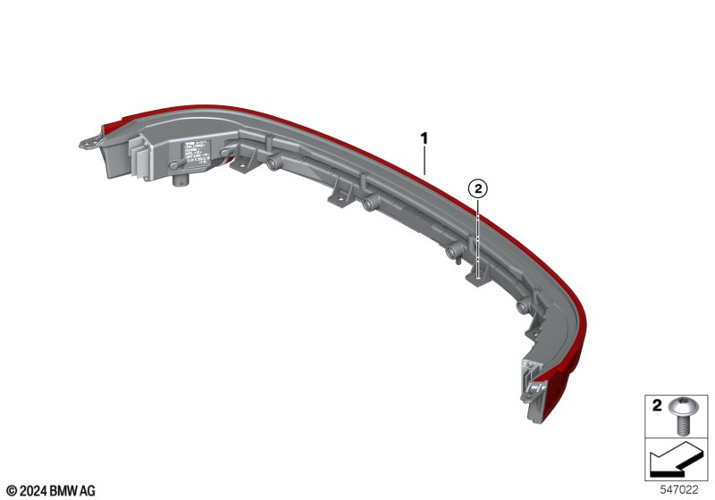 Блок задних фонарей Topcase