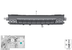 Панель управления аудиосистемой