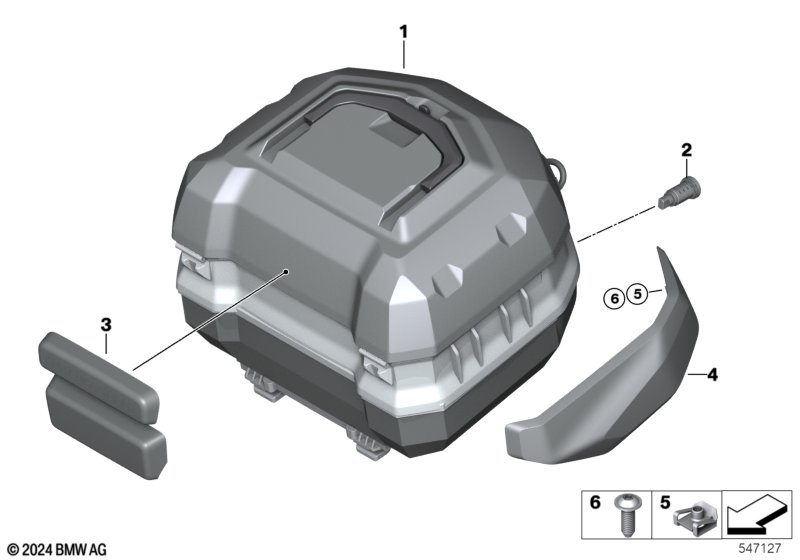 Дооснащение: топкейс NEXT