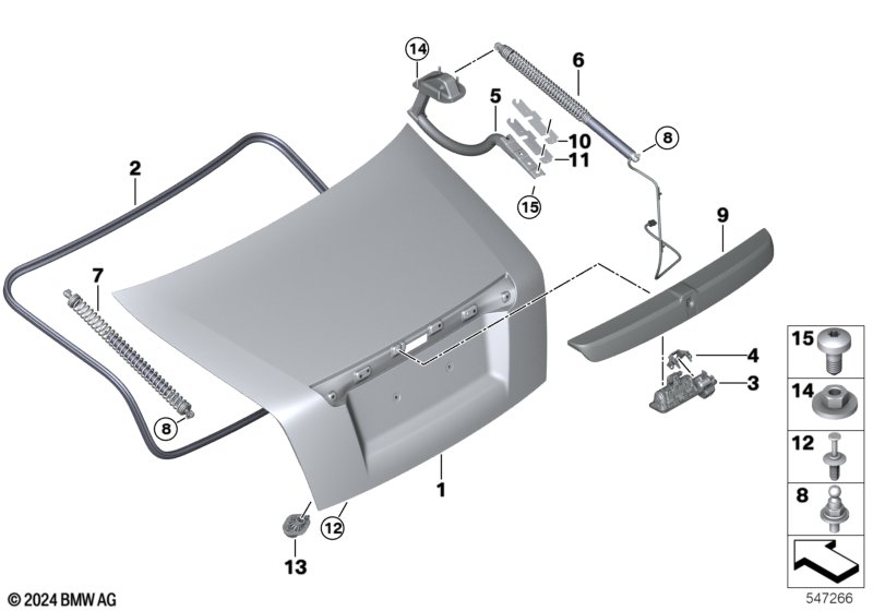 Выключатель багажной двери