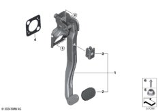 Педальный механизм АКПП