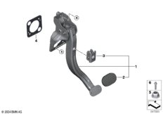 Педальный механизм АКПП