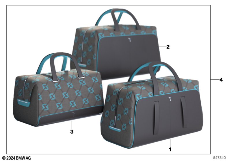 Багажный комплект Duality