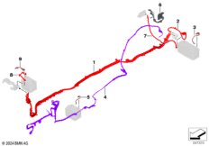 Провод батареи/кабель на массу