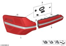 Блок задних фонарей