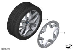 Колесо в сб.зим.Y-обр.спицы 932 - 18"