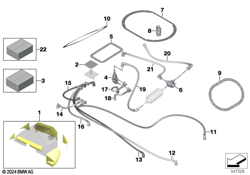 Топливный бак внутренняя часть