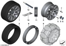 Л/с диск BMW эллипс.дизайн 91