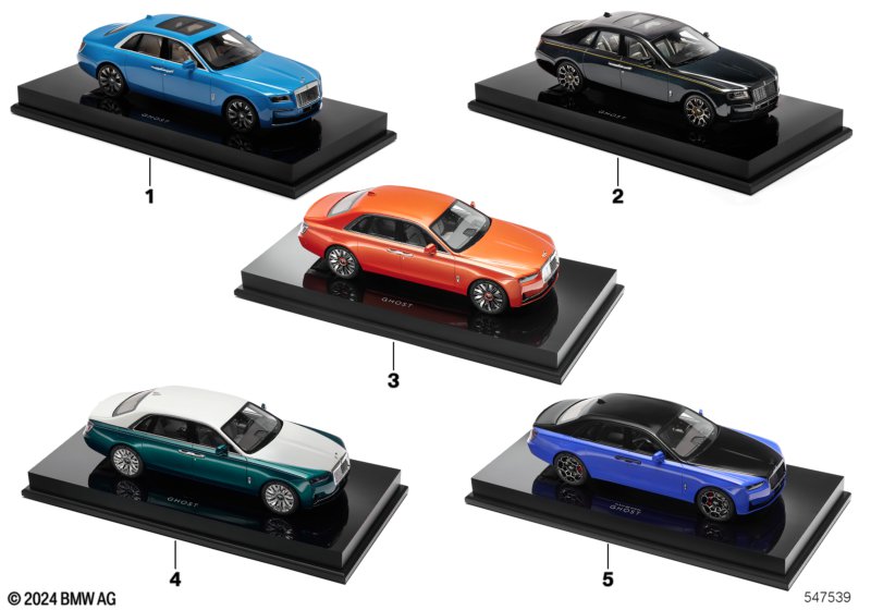 Модели автомобилей - Ghost