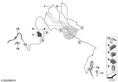 Трубопровод тормозного привода Пд