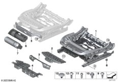 Стденье Пд, каркас подушки эл.сиденья