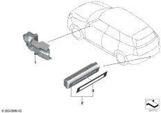 Дополн.указатель поворота/светил.снаружи