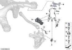Датчик угл.скорости колеса/датчик ускор.