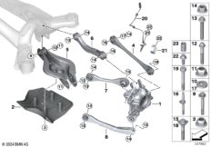 Балка заднего моста/подвеска колеса