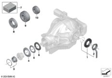 детали редуктора заднего моста