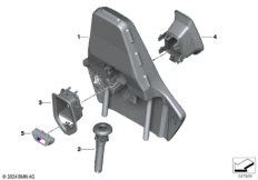 Сиденье Пд подголовник спорт.сиденья M