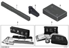 Знак аварийной остановки/аптечка/подушка