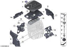 Звукоизоляционный кожух двигателя