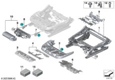 Стденье Пд, каркас подушки эл.сиденья