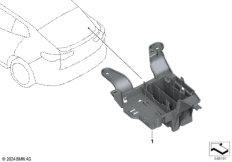 Держатель функц.модуля крышки багажника
