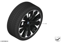 Колесо в сб. зим. аэродинамич. 1024M-21"